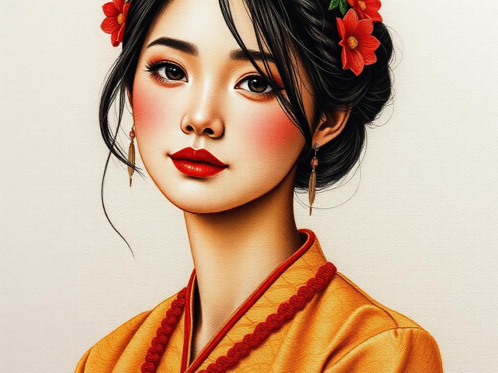 Silk Shading & Needle Painting Portraits